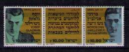 ISRAEL 1983 - 40 ANIVERSARIO DEL LEVANTAMIENTO DEL GHETTO DE VARSOVIA  - YVERT 873-875 - Nuevos (sin Tab)