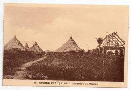 Cpa Guinée Francaise - Fondation De Mission - Frans Guinee