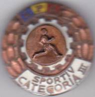 Romania Old Badge - Sportsmen  - 3rd Class - Athlétisme