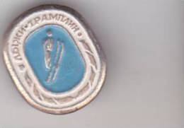 USSR Russia Old Sport Pin Badge - Winter Sports - Sports D'hiver