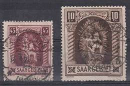 Saar: Mi 102/103 Used - Usados