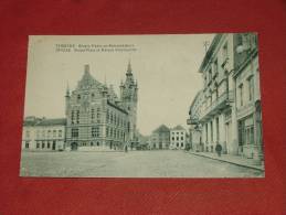 TEMSE  - Groote Plaats En Gemeentehuis  -  1927 - Temse