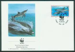 Niue  1993  WWF - Delphine  (4 FDC  Kpl. )  Mi: 822-25 (14,00 EUR) - Niue