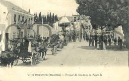 PORTUGAL - AZEITÃO - VILA NOGUEIRA - ARRAIAL DA SENHORA DA ARRABIDA - 1915 PC - Setúbal