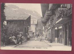 SUISSE - 251112 - CHAMPERY - La Rue - Champéry