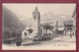 SUISSE - 251112 - CHAMPERY - Eglise - Champéry