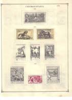 CZECHOSLOVAKIA    Collection Of  Mounted Mint And Used As Per Scan. (6 SCANS) - Collections, Lots & Séries