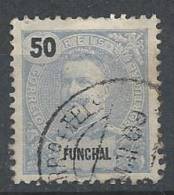 FUNCHAL (Madeira) - 1898-1905,  D. Carlos I. Novas Cores E Valores.  50 R.   D. 11 3/4 X 12  (o)  MUNDIFIL  Nº 29 - Funchal