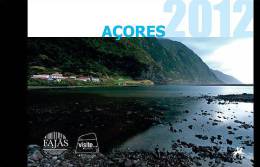2012 - AZORES /AÇORES -CARTEIRAS ANUAIS 2012–YEAR PACK-PRUEBAS COLOR  NUMERADA- SELLO Y HB EUROPA +TODOS LOS SELLOS Y HB - Azores