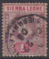 SIERRA LEONE 1903 1d KE VII SG 74 U XQ145 - Sierra Leona (...-1960)