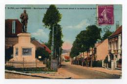 Saint-Pol-sur-Ternoise- 62  Boulevard Gambetta- Monument élevé à La Mémoire De Arthur De Wazières - Saint Pol Sur Ternoise