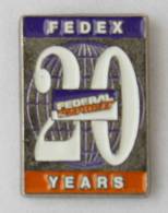 Pin's FEDERAL EXPRESS - FEDEX 20 ANS - Createam - B1172 - Transportes