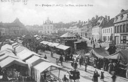 62  FRUGES   PAS DE CALAIS  - FOIRE  - CPA   N/B  9x14  TBE - Fruges