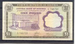 Nigeria 1 Pound  VF+ - Other - Africa