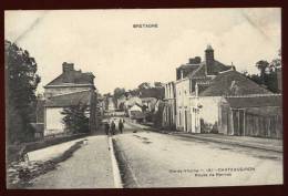 Cpa Du  35  Châteaugiron  Route De Rennes    BHU14 - Châteaugiron