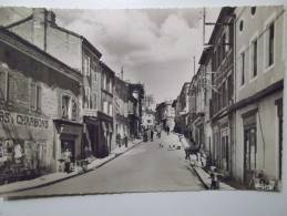 CPSM Petit Format Monclar De Quercy Rue Principale - YV01 - Montclar De Quercy