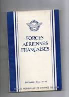 N° 99 - Décembre 1954 - FORCES AERIENNES FRANCAISES - 617 - Flugzeuge