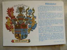Ostfriesland Friesland -coat Of Arms    D84844 - Leer