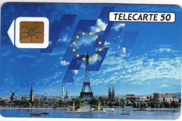 Télécarte  Dimension  Européenne, F 103, 50 U , 11 / 89,  333 080 Ex, Cote  3 € - 1989