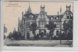 0-5820 LANGENSALZA, Kreishaus & Garten-Strasse 1925 - Bad Langensalza