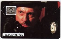 Télécarte  Michel  SERRAULT  Cinéma 1, F 100, 120 U , 12 / 89,  125 000 Ex, Cote 10 € - 1989