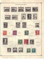 CZECHOSLOVAKIA    Collection Of  Mounted Mint And Used As Per Scan. (6 SCANS) - Collezioni & Lotti