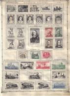 CZECHOSLOVAKIA    Collection Of  Mounted Mint And Used As Per Scan. (4 SCANS) - Colecciones & Series