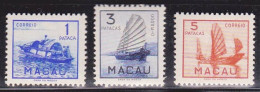 MACAU (CHINA) - RARES YVERT N° 353/355 * (INFIMES TRACES) - COTE = 500 EUROS - Neufs