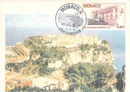 MONACO CARTE MAXIMUM  NUM.YVERT  1279 BUREAU HYDROGRAPHIQUE - Maximumkaarten