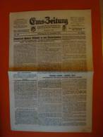 Ems-Zeitung, 26.9.1944, Anhaltend Schwere Kämpfe In Den Nierlanden - Duits