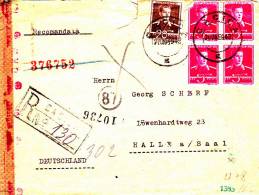 RECO BRIEF 1942  -   WERMACHT ZENSUR  -  CACICA - 2. Weltkrieg (Briefe)