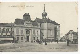 Le Mans - 72 - Place De La République - Crédit Lyonnais - Années 1910 - Le Mans