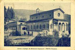 PRATO CHIESA E COLLEGIO DEI CAPPUCCINI 1939 - Prato