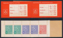 FINLAND/Finnland 1968 Coat Of Arms Lion, Slot Machine Booklet HA4** - Markenheftchen