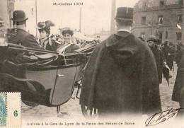 Paris  Mi-Carême 1906   Gare De Lyon Arrivée De Reines De Rome - Lotes Y Colecciones