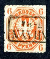 GS-298)  PRUSSIA  1861  Mi.#15b / Sc.#16a  Used - Oblitérés