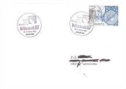 SPAIN. POSTMARK COMPUTING FAIR. INFORMAT. BARCELONA 1987 - Maschinenstempel (EMA)