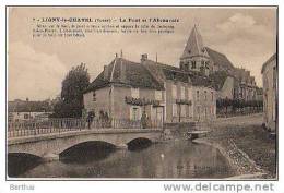 89 LIGNY LE CHATEL - Le Pont Et L Abreuvoir - Ligny Le Chatel