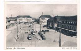 D3278    KARLSRUHE : Bahnhofplatz - Karlsruhe