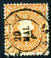 GS-356)  SAXONY  1863  Mi.# 15d / Sc.#16a Used - Sachsen