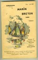 Almanach Marin Breton 1963  192 Pages  TBE - Bateau