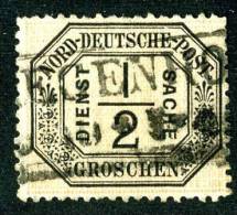 GS-426)  NORTH GERMAN CONF.  1870  Mi.#3 / Sc.#O3  Used - Usados