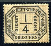 GS-432)  NORTH GERMAN CONF.  1870  Mi.#1 / Sc.#O1  Mint No Gum - Neufs