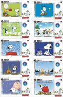 S07031 China Phone Cards Snoopy 10pcs - BD