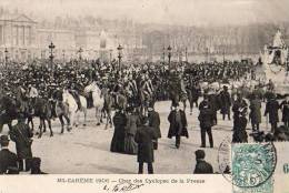 Paris  Mi-Carême 1906   Char Des Cyclopes De La Presse - Lotes Y Colecciones