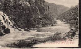 81 Pont De LARN Buttes De La Societe De Tir Dans La Gorge De Larn - Tir (Armes)