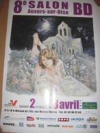 Affiche LIBERGE Eric Festival BD Auvers Sur Oise 2011 (La Guerre Des Paysans - Affiches & Offsets