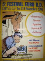 Affiche MEZZOMO Gilles Festival BD Lexy 2008 (Ethan Ringler...) - Affiches & Posters