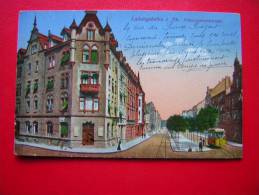 CPA ALLEMAGNE  LUDWIGSHAFEN A RH PRINZREGENTENSTRASSE VOYAGEE  1919 ?? - Ludwigshafen