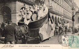 Paris  Mi-Carême 1906   Char De La Mandoline - Lotes Y Colecciones